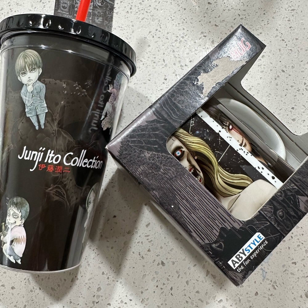 Junji Ito Collection Mug Coffee Cup bundle